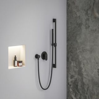 Смеситель для душа Ravak Eleganta EL X070299 чёрный матовый