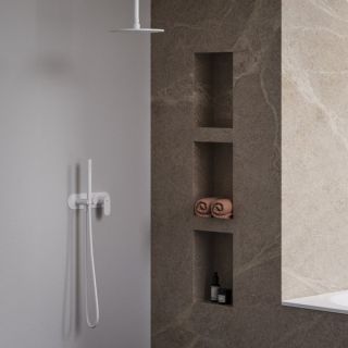 Смеситель для душа Ravak Eleganta EL X070263 белый вельвет