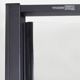 Душевой уголок Wasserkraft Elbe 100x100см чёрный 74P19 Душевой уголок Wasserkraft Elbe 100x100см чёрный 74P19
