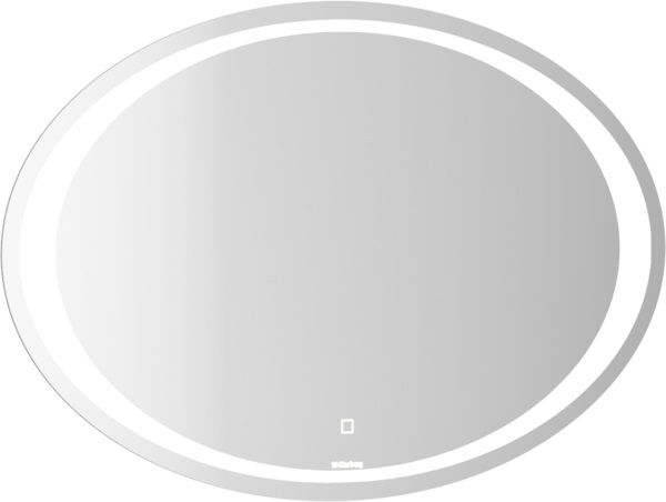 Зеркало с подсветкой Clarberg Ellipse ELI0210 100см