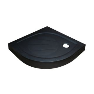 Панель для поддона Ravak Elipso PRO-80 SET XA934001010BM с креплением чёрный матовый