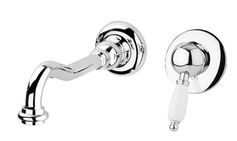 Встраиваемый однорычажный смеситель для раковины, хром Cezares ELITE-BLS1-01-Bi