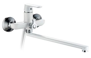 Смеситель для ванны Haiba HB22804 белый