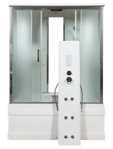 Душевая кабина AvaCan EM 4515 с гидромассажем и электрикой 150x85 см