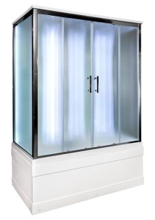 Душевая кабина AvaCan EM4515 с LED-подсветкой 150x85 см Душевая кабина AvaCan EM4515 с LED-подсветкой 150x85 см