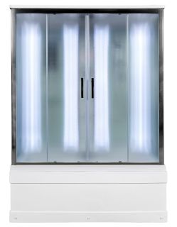 Душевая кабина AvaCan EM4515 с LED-подсветкой и гидромассажем 150x85 см Душевая кабина AvaCan EM4515 с LED-подсветкой и гидромассажем 150x85 см