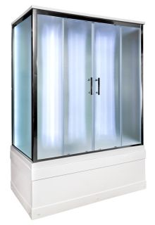 Душевая кабина AvaCan EM4516 с LED-подсветкой 160x85 см Душевая кабина AvaCan EM4516 с LED-подсветкой 160x85 см