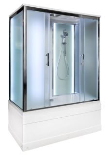 Душевая кабина AvaCan EM4516 с LED-подсветкой 160x85 см Душевая кабина AvaCan EM4516 с LED-подсветкой 160x85 см