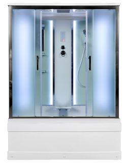 Душевая кабина AvaCan EM4516 с LED-подсветкой 160x85 см Душевая кабина AvaCan EM4516 с LED-подсветкой 160x85 см