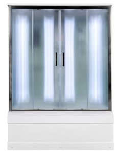 Душевая кабина AvaCan EM4516 с LED-подсветкой и гидромассажем 160x85 см