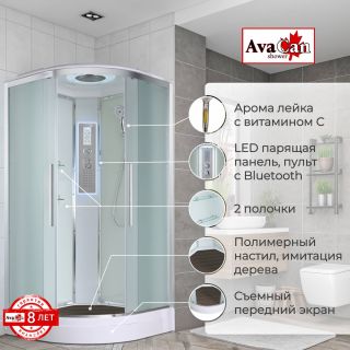 Душевая кабина EM2011LEDnew Душевая кабина EM2011LEDnew