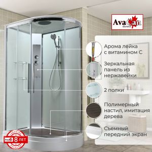 Душевая кабина EM2811LT стандартная прозрачная