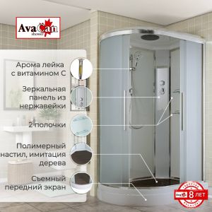 Душевая кабина EM2811R стандартная
