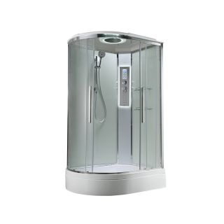 Душевая кабина EM3812RLEDT прозрачная Душевая кабина EM3812RLEDT прозрачная