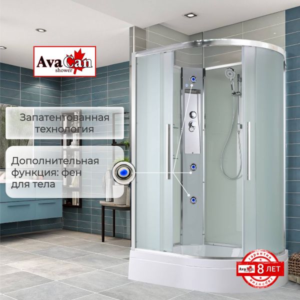 Душевая кабина EM3912LN без крыши