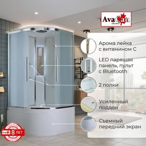 Душевая кабина EM5011LEDnew