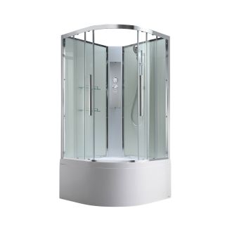 Душевая кабина EM5011NT без крыши прозрачная Душевая кабина EM5011NT без крыши прозрачная