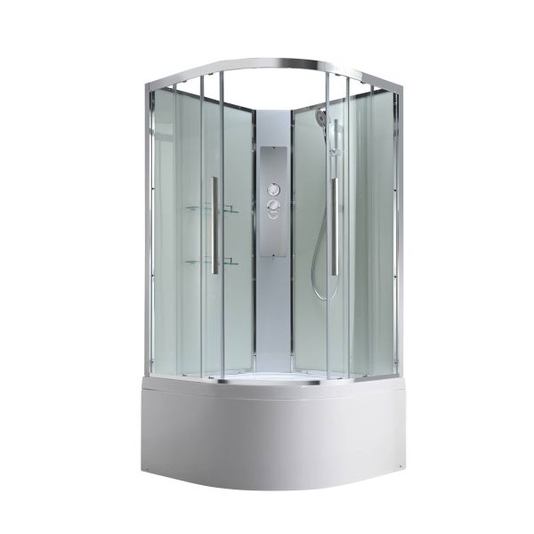 Душевая кабина EM5080NT без крыши прозрачная Душевая кабина EM5080NT без крыши прозрачная