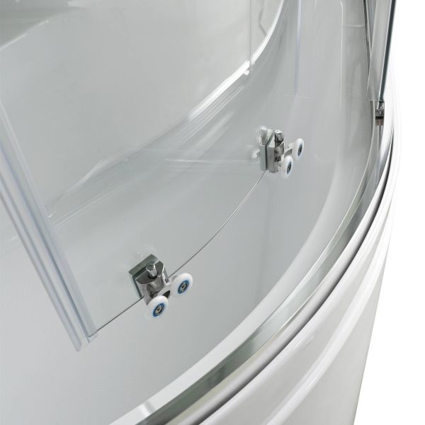 Душевая кабина EM5080NT без крыши прозрачная Душевая кабина EM5080NT без крыши прозрачная