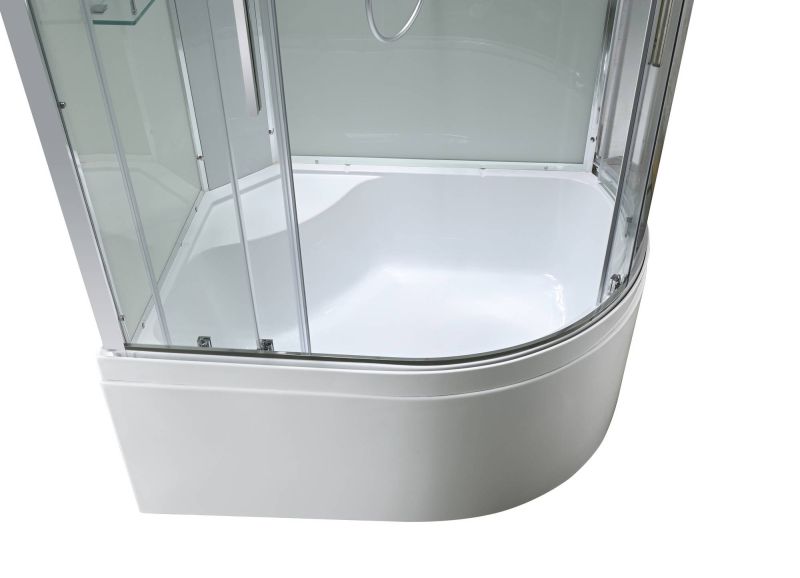 Душевая кабина EM5811LNT без крыши прозрачная Душевая кабина EM5811LNT без крыши прозрачная