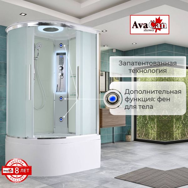 Душевая кабина EM5912RLED