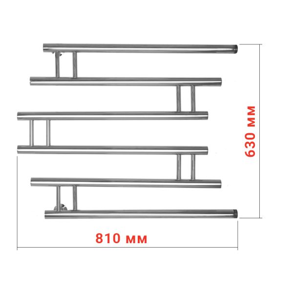Полотенцесушитель водяной Energy Modern EWTRMODRN06070R903M 600 x 700 белый матовый