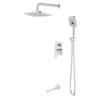 Душевой комплект Azario Arida AZ-K7354 хром