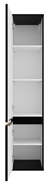 Универсальный шкаф - пенал Brevita Enfida ENF-05035-020L левый 35см чёрный