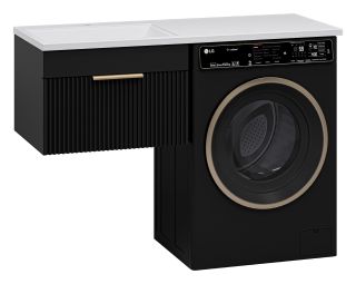 Подвесная тумба раковину Brevita Enfida ENF-09060-021Я под стиральную машину 60см чёрный Подвесная тумба раковину Brevita Enfida ENF-09060-021Я под стиральную машину 60см чёрный