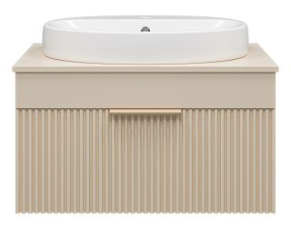 Подвесная тумба под раковину Brevita Enfida ENF-06070-0341Я 70см бежевый Подвесная тумба под раковину Brevita Enfida ENF-06070-0341Я 70см бежевый