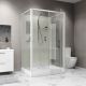 Душевая кабина Niagara Standart ST90/15Q 90x90 см профиль белый стекло прозрачное