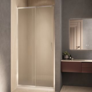 Душевая дверь Vincea Garda VDS-3RN10/11MT 110 хром стекло текстурное