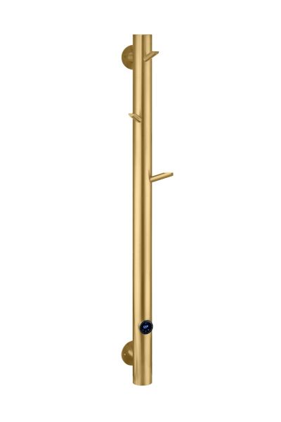 Полотенцесушитель электрический Boheme Oak 724-MG 20x150 см золото матовое