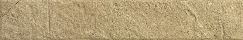 Плитка фасадная Ceramika Paradyz Эримайт бежевая структурная B1a 39,7x6,5 (0,77)