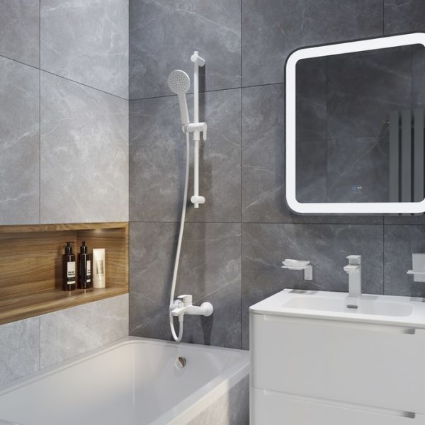 Душевая штанга IDDIS Ray RAY70W0i17 белый матовый