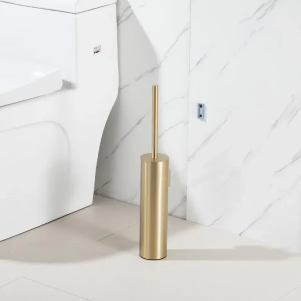 Настенный ёршик для унитаза Gappo G903-3 золотой сатин