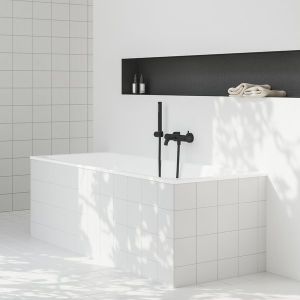 Смеситель для ванны Ravak Espirit  X070279 ES 022.20BLM ЧЕРНЫЙ МАТОВЫЙ
