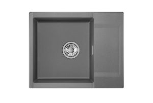 Мойка кухонная Granula 6202, ГРАФИТ