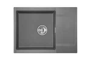 Мойка кухонная Granula 7003, ГРАФИТ
