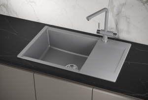 Мойка кухонная Granula 7807, АЛЮМИНИУМ