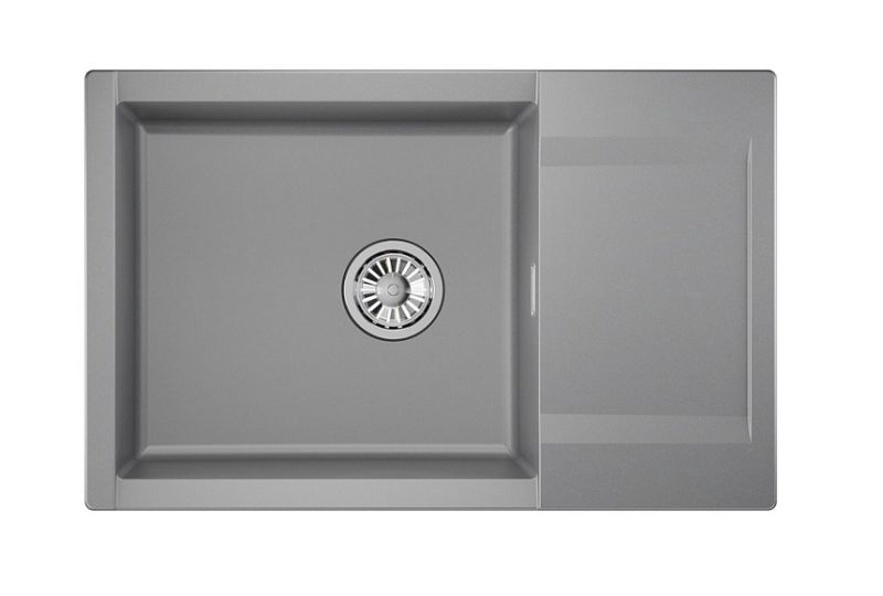 Мойка кухонная Granula 7807, АЛЮМИНИУМ