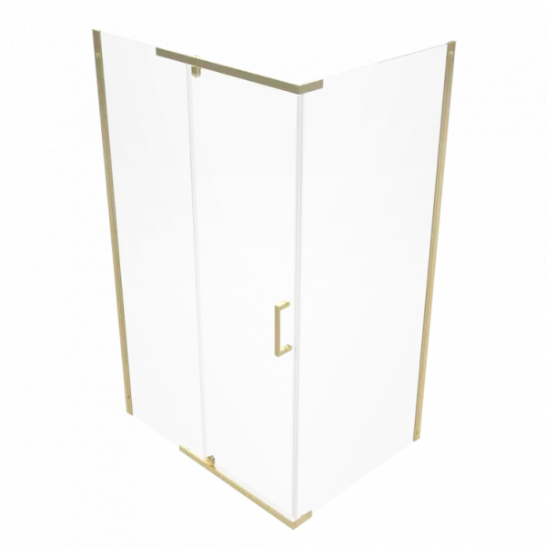 Душевой уголок Triton Терра-Голд Щ0000073934 120x90 см профиль золото стекло прозрачное