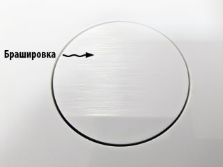 Клавиша для инсталляции ESBANO SLIM-37GW глянцевый белый