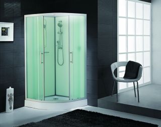 Душевая кабина ESBANO EST-90 C профиль хром матовый стекло рифленое