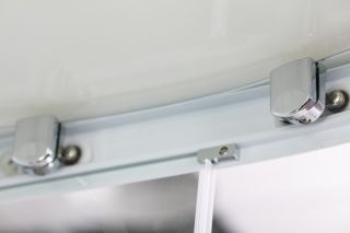 Душевая кабина ESBANO EST-90 CK профиль хром матовый стекло рифленое