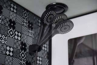 Душевая кабина ESBANO ESB-100 СKR профиль черный матовый стекло  прозрачное