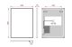 Зеркало ESBANO с подсветкой ES-3803 HD 60x80