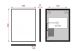 Зеркало ESBANO с подсветкой ES-3803 HDB 60x80
