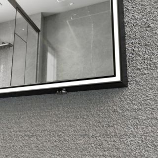 Зеркало ESBANO с подсветкой ES-3803 TDB 80x80