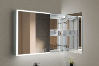 Зеркальный шкаф ESBANO с подсветкой ES-3808D 80х70